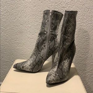 Fashion Nova Snake Boots